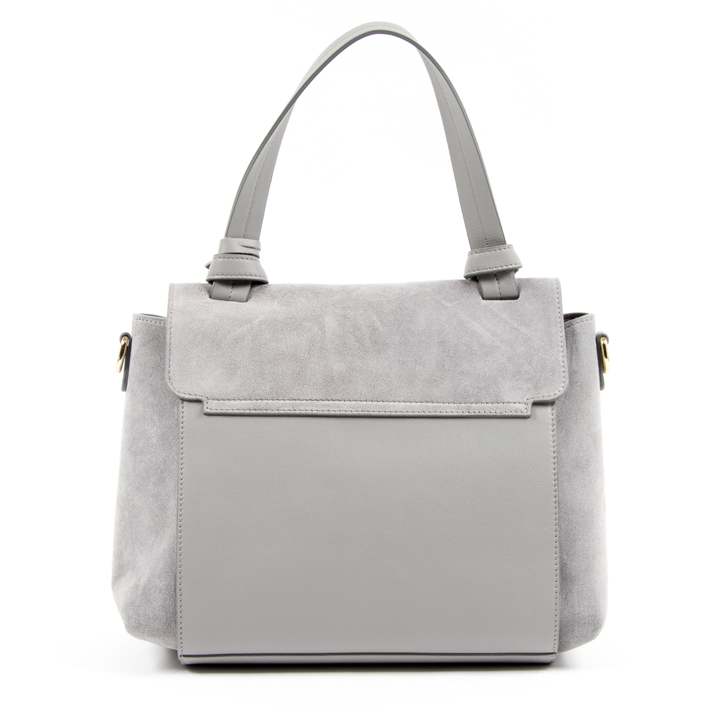 V 1969 Italia Borsa da donna grigia HOUSTON