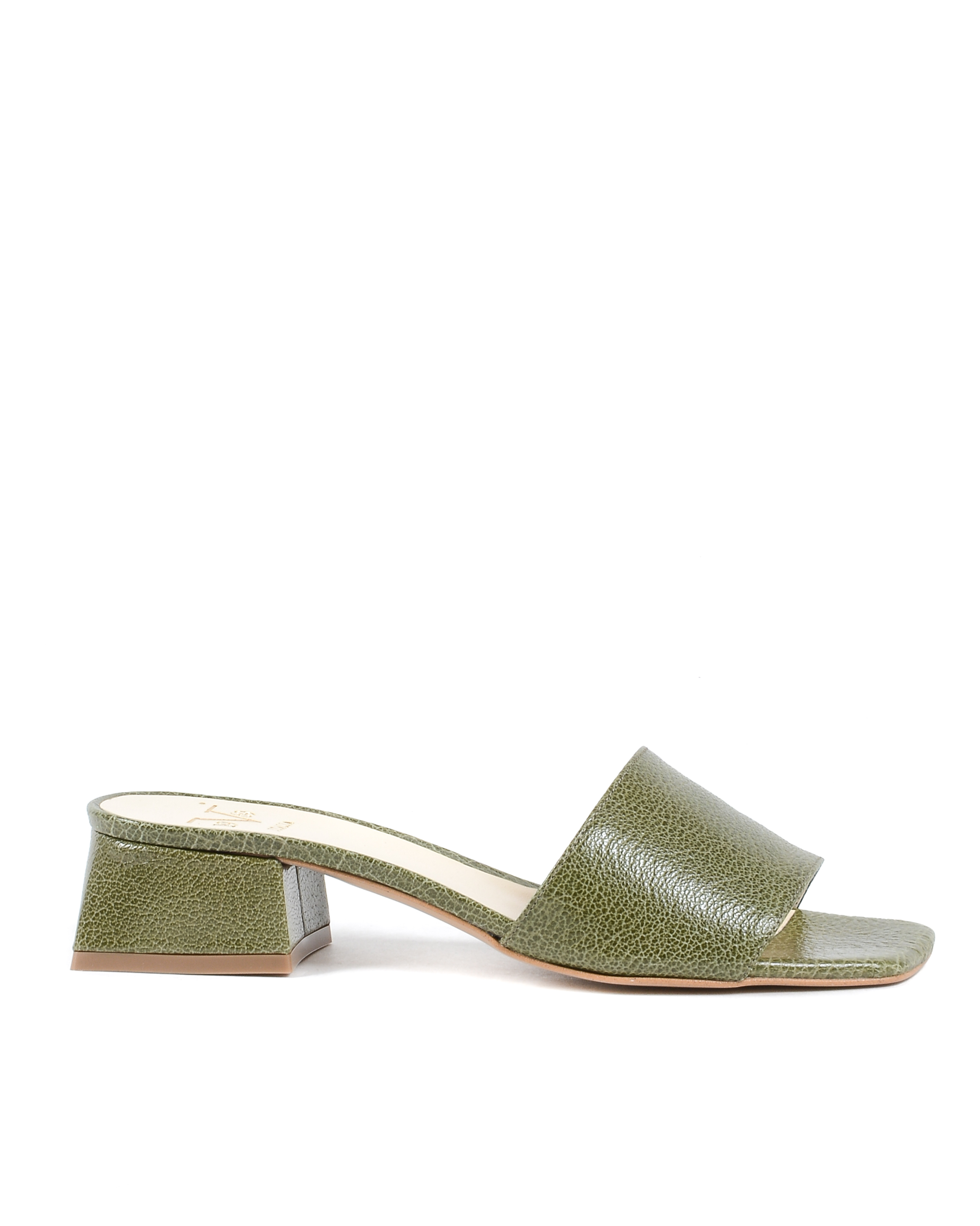 19V69 Italia Sandalo Donna Verde 4909 CALF VERDE FOGLIA