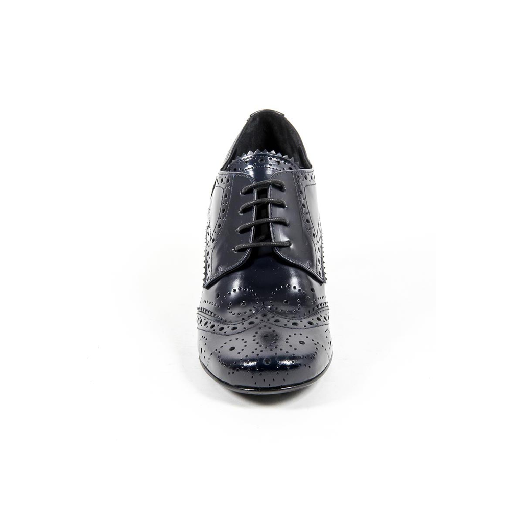 V 1969 Italia Scarpa brogue con tacco da donna B2460 AMALFI MORBIDO RIVER