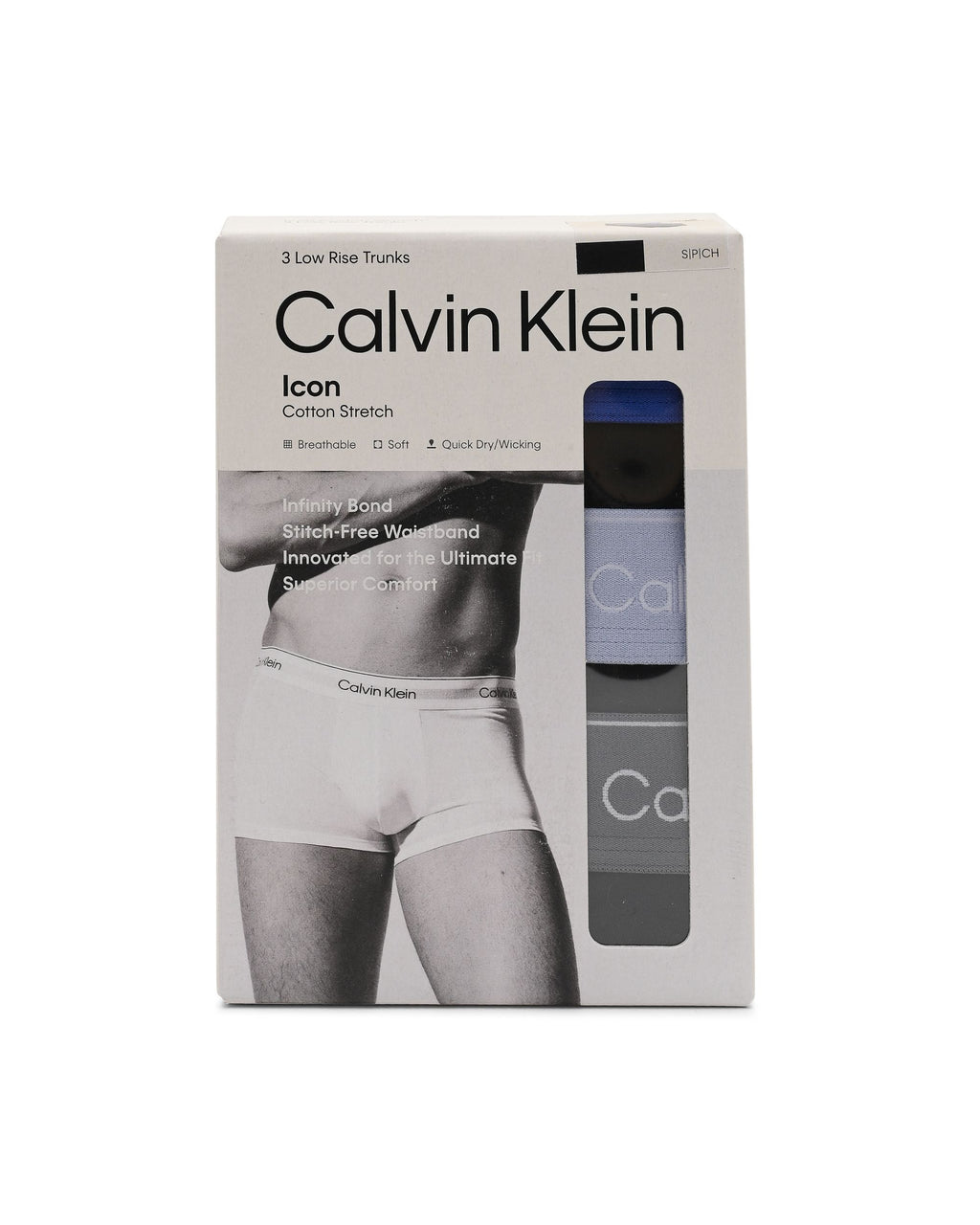 Calvin Klein Mens Low Rise Trunk LV00NB4389R9B