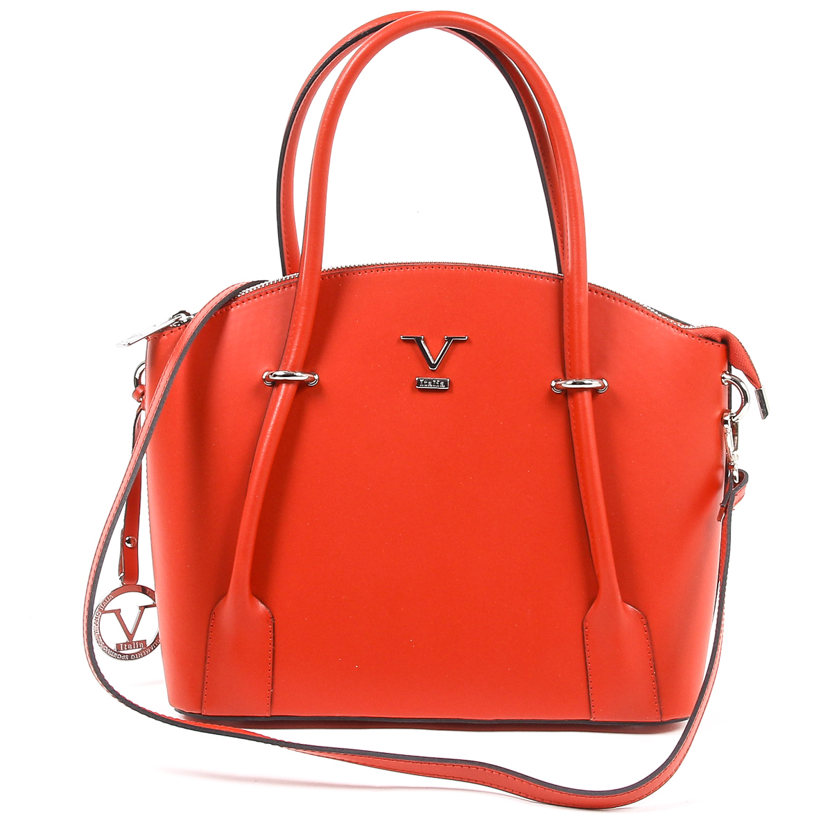 V 1969 Italia Womens Handbag V003-S RUGA ROSSO