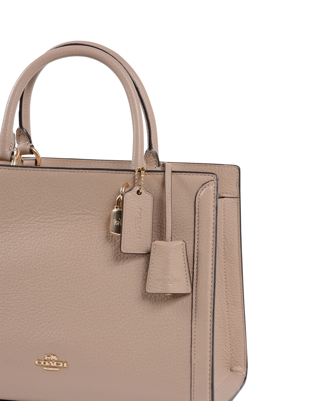 Borsa a mano da donna Coach Taupe F88037 TAUPE