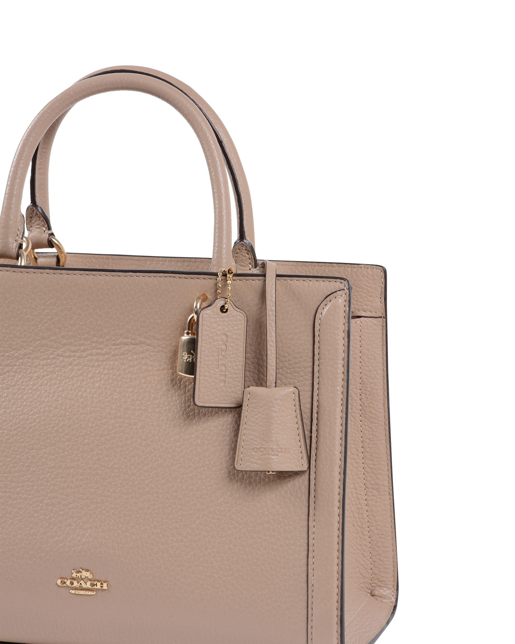 Borsa a mano da donna Coach Taupe F88037 TAUPE
