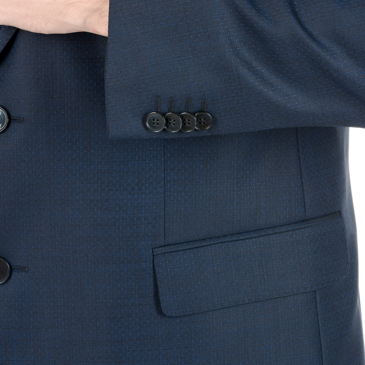 Abito da uomo Hugo Boss blu, GRANDE GENIO