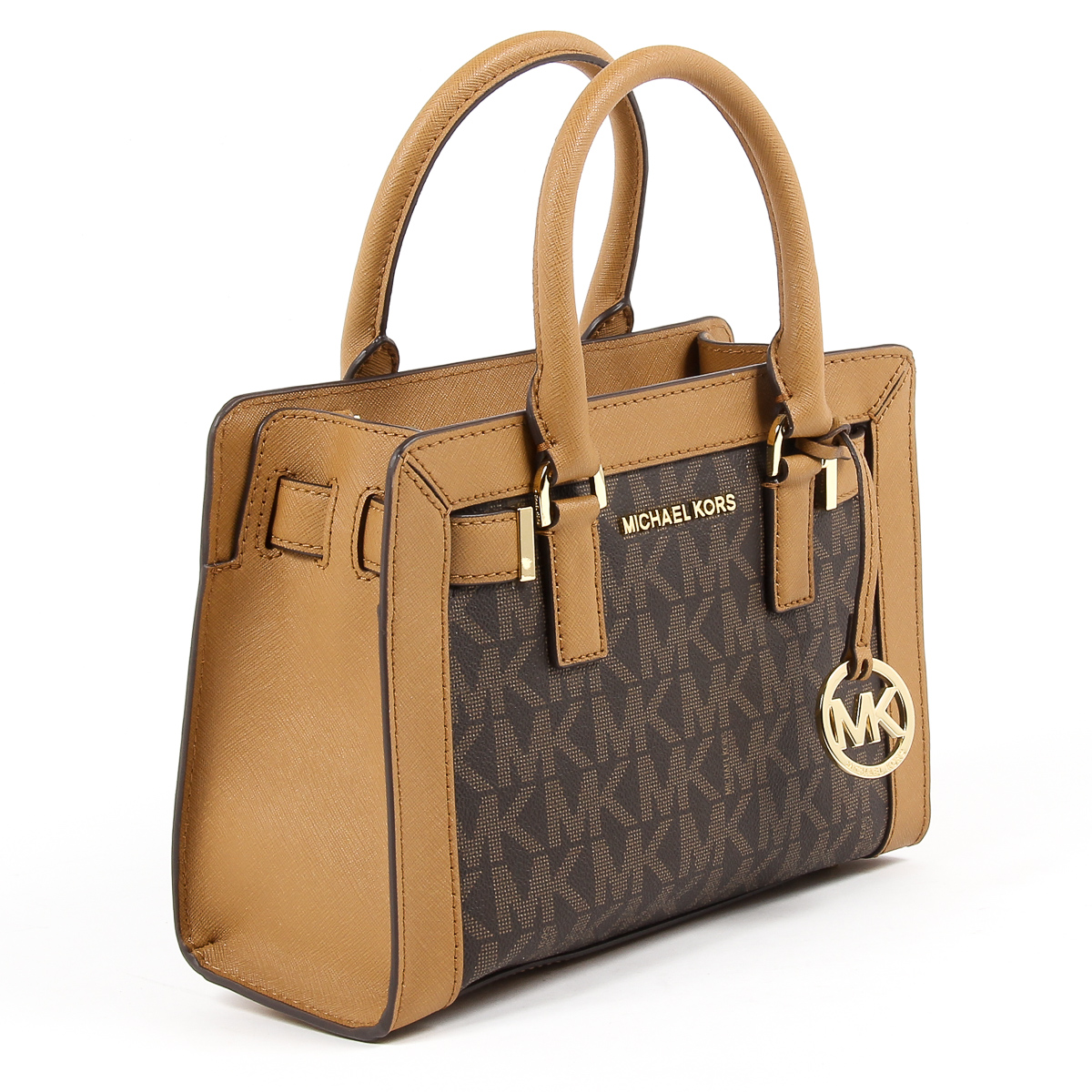Borsa a mano da donna Michael Kors DILLON 35T7GAIS1B BRN ACORN