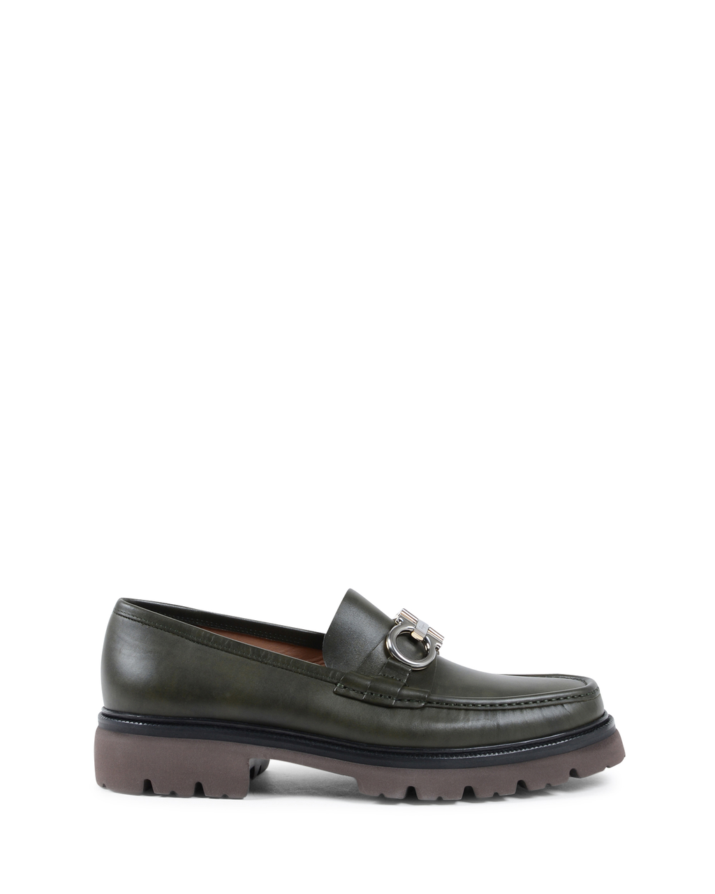 Salvatore Ferragamo Mocassini da uomo verdi BLEECKER