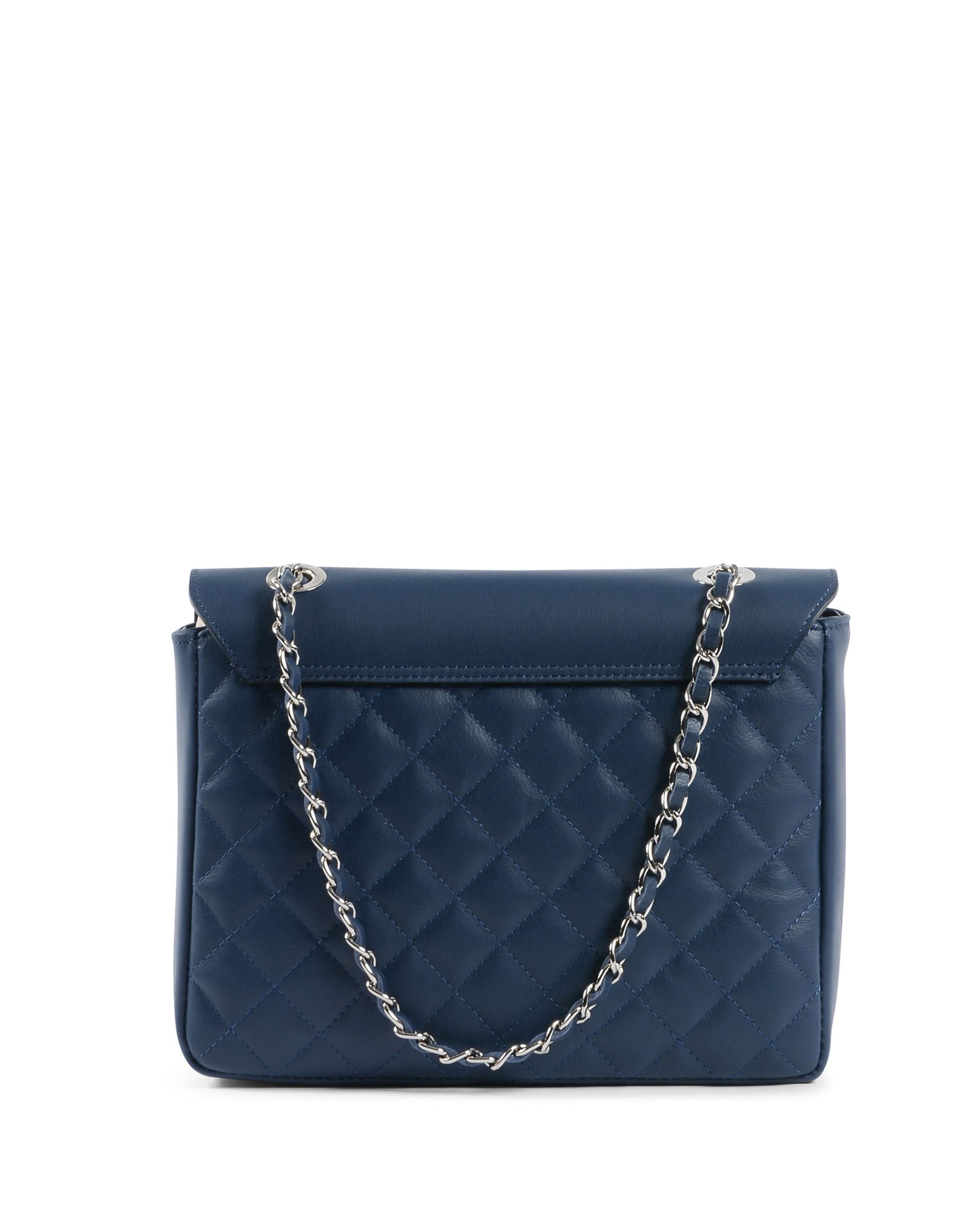 Borsa a mano da donna V Italia Blue Jeans V024-S SAUVAGE BLUE JEANS