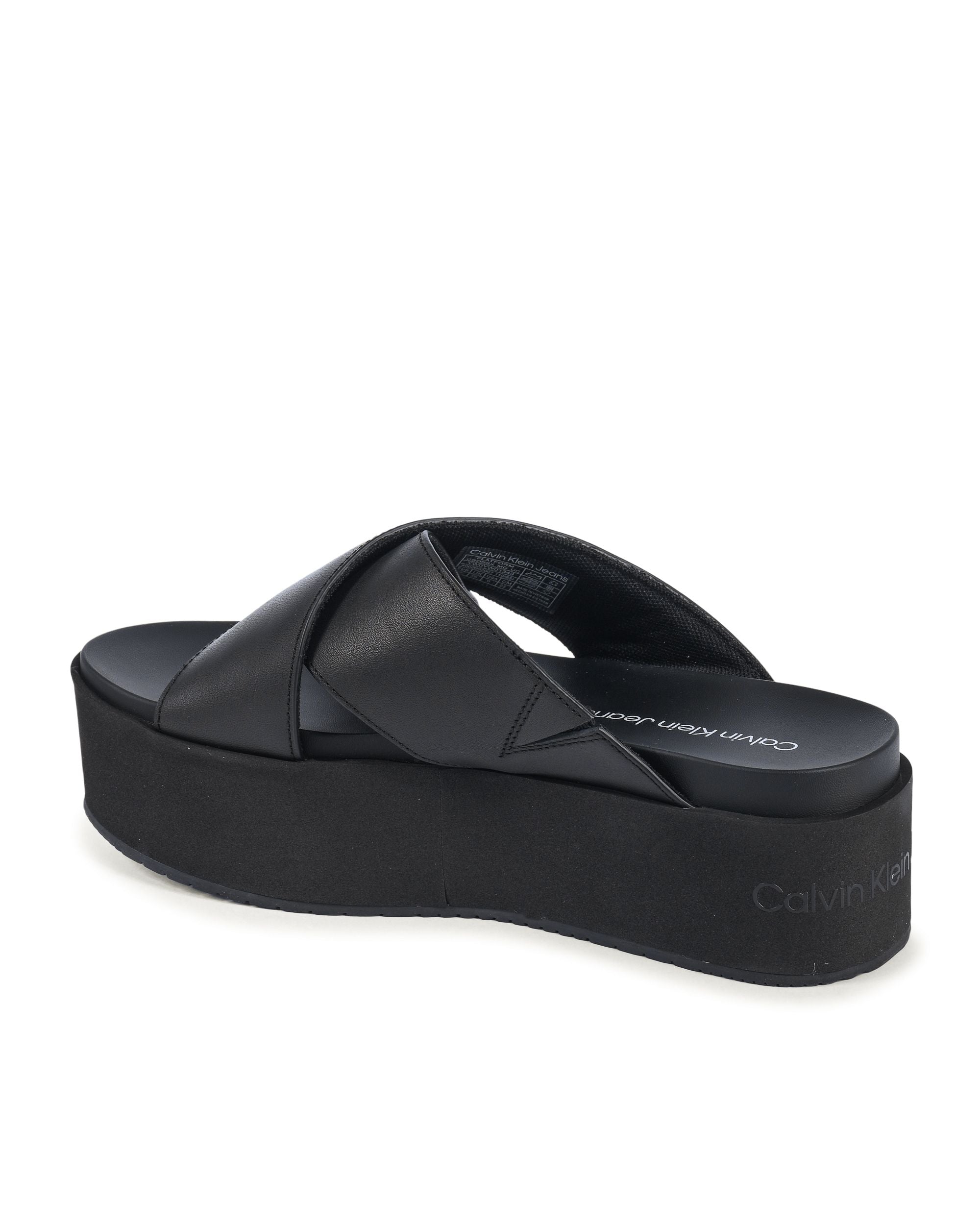 Calvin Klein Sandalo da donna nero YW0YW013490GT
