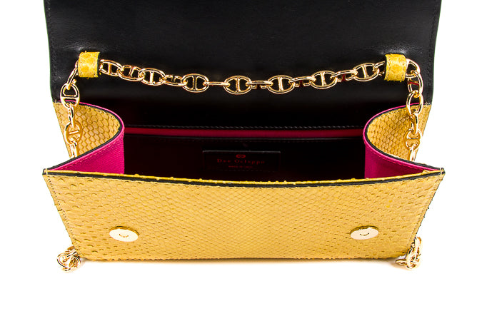 Pochette in pitone Firenze