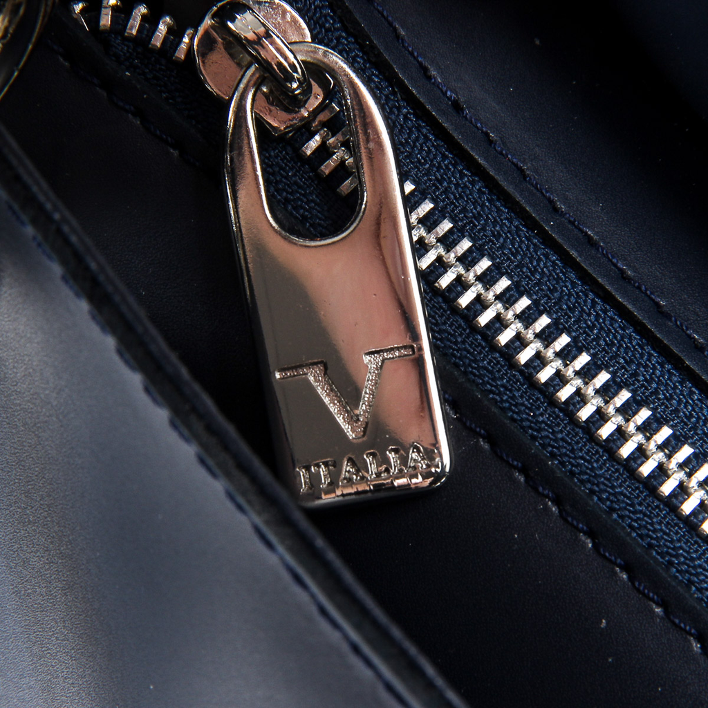 Borsa da donna V 1969 Italia V004-S RUGA BLU