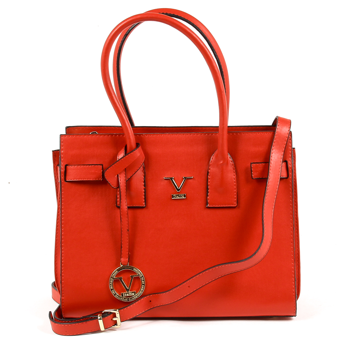 V 1969 Italia Borsa da donna rossa CLELIA