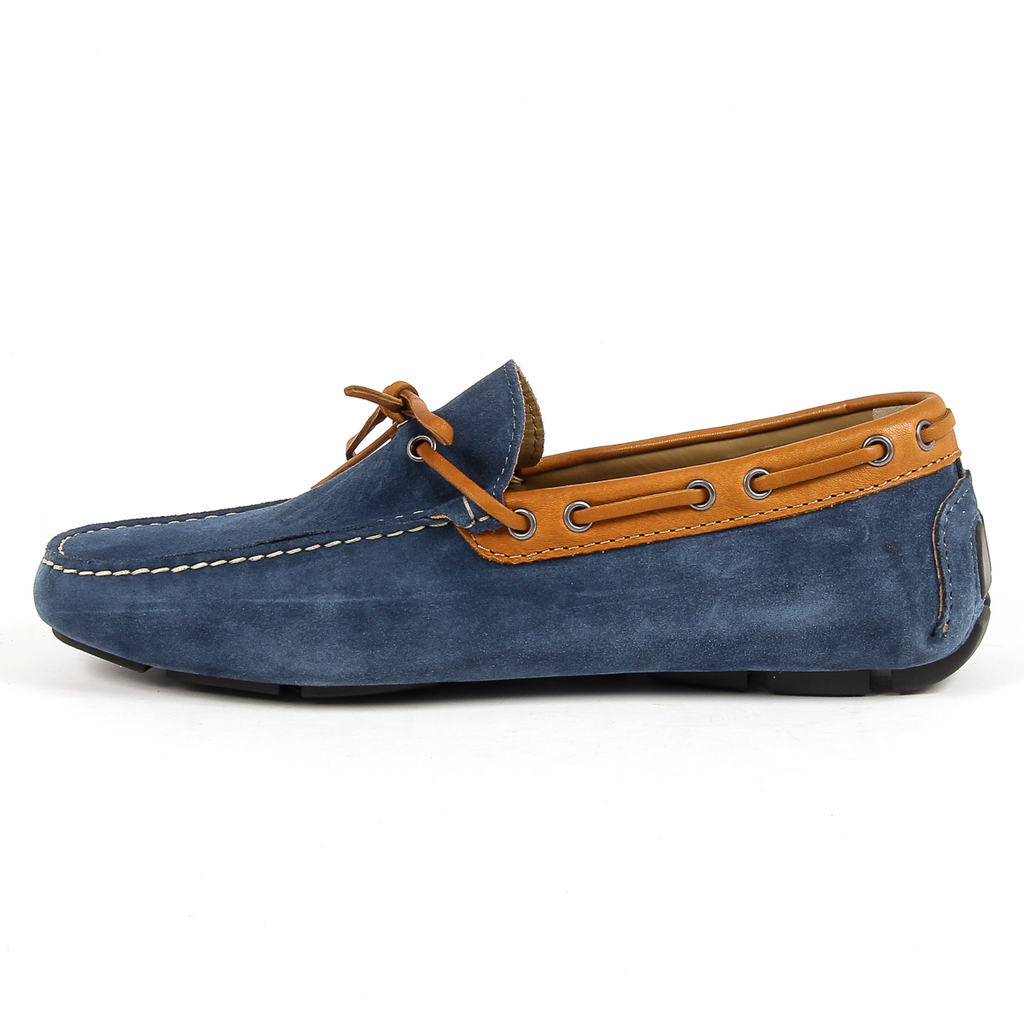 Mocassini da uomo Andrew Charles blu ROBERT
