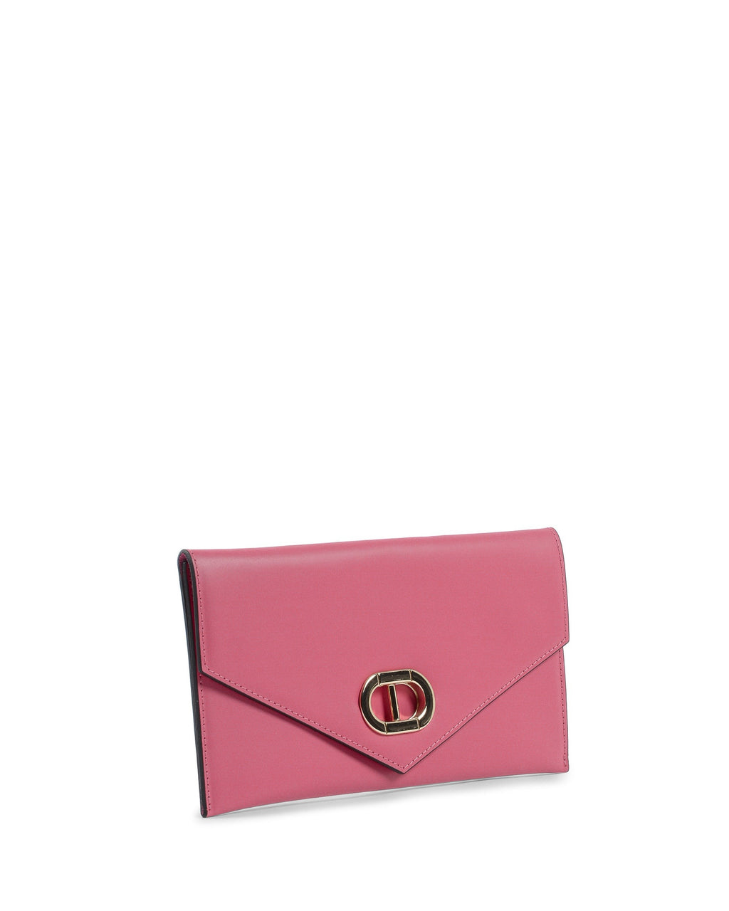 Pochette in pelle fucsia