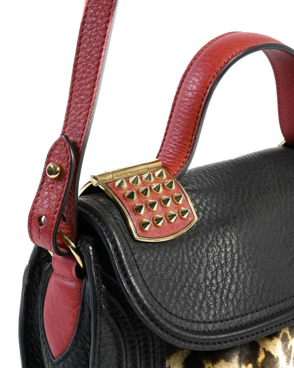 Borsa da donna Christian Louboutin Dompteuse Messenger Pony