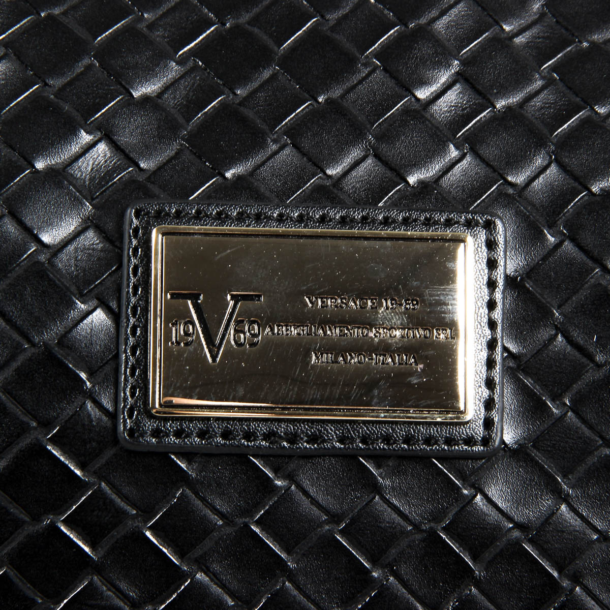 V 1969 Italia Borsa sportiva da uomo V1969018B NERO