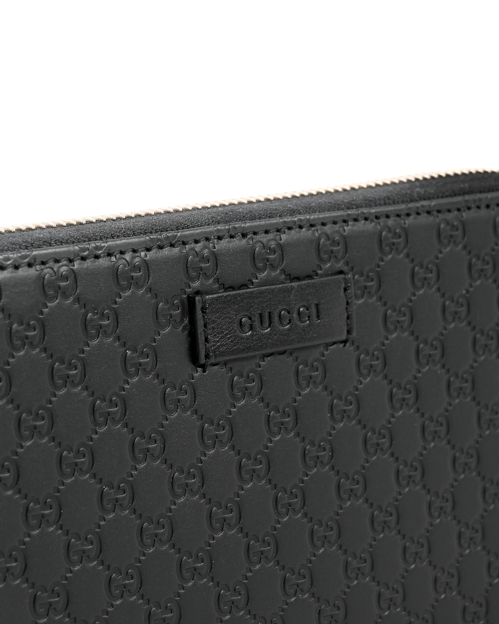Portafoglio Gucci Guccissima in pelle con cerniera 449391 BMJ1G 1000