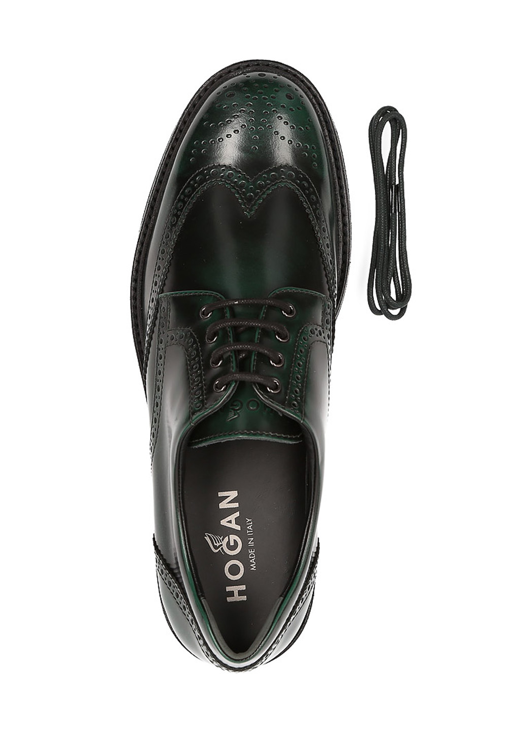 Hogan Scarpe stringate da uomo Verde scuro HXM2170M08066Q6T807