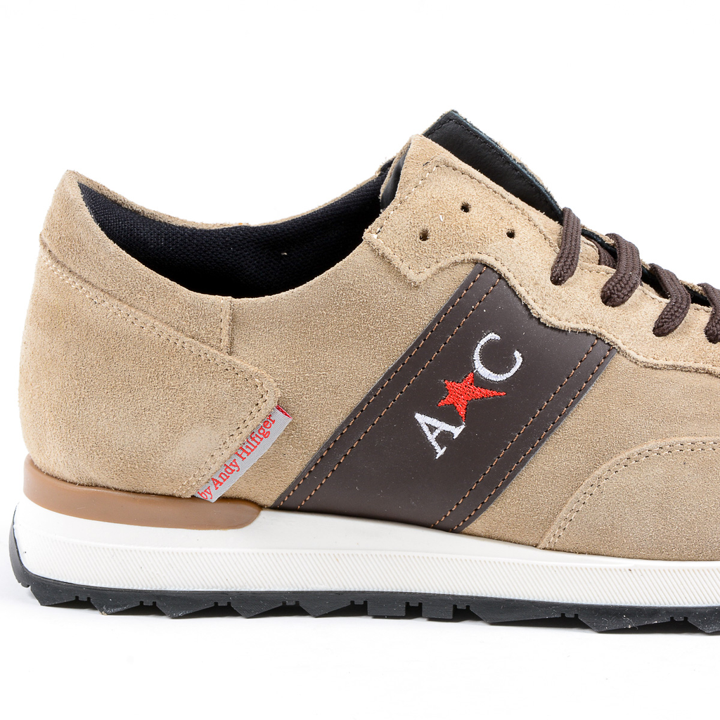 Andrew Charles Sneaker da uomo beige LENNY