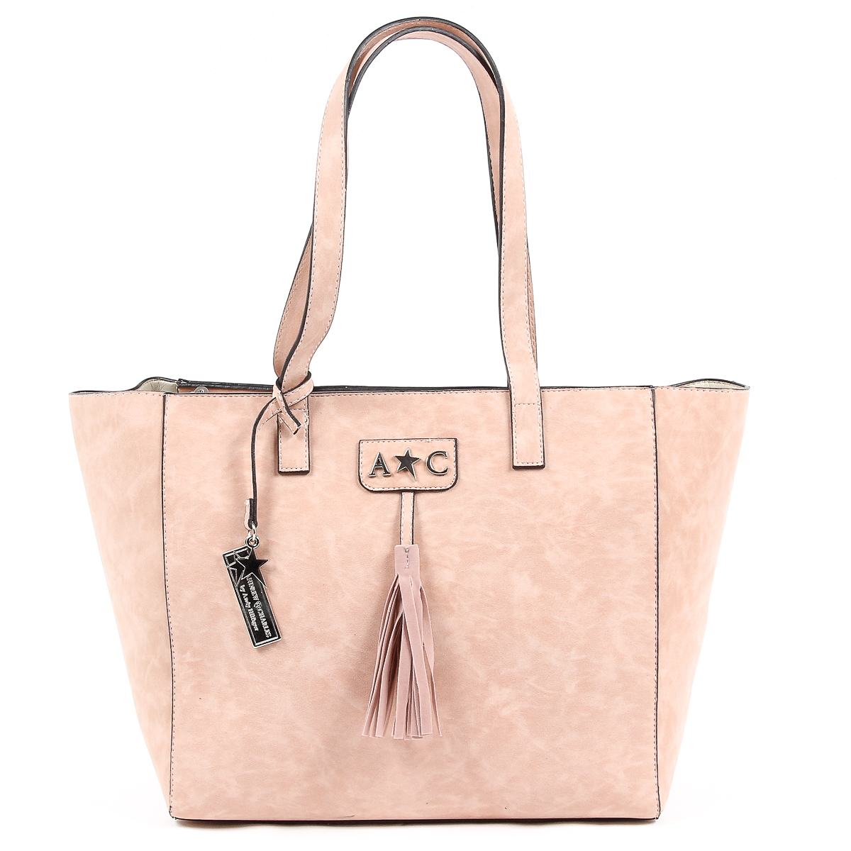 Borsa a mano da donna Andrew Charles rosa RAIN