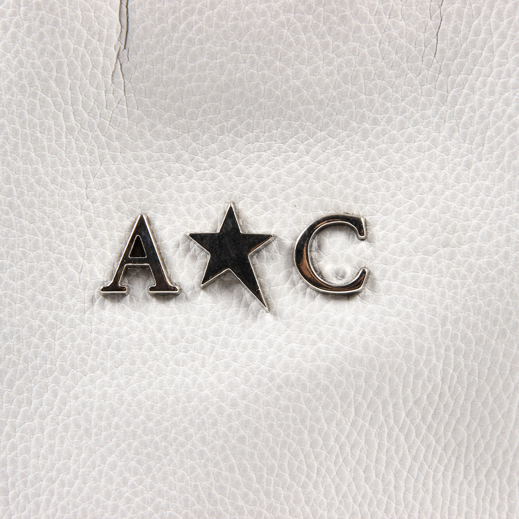 Borsa a mano da donna Andrew Charles grigio chiaro RACHEL