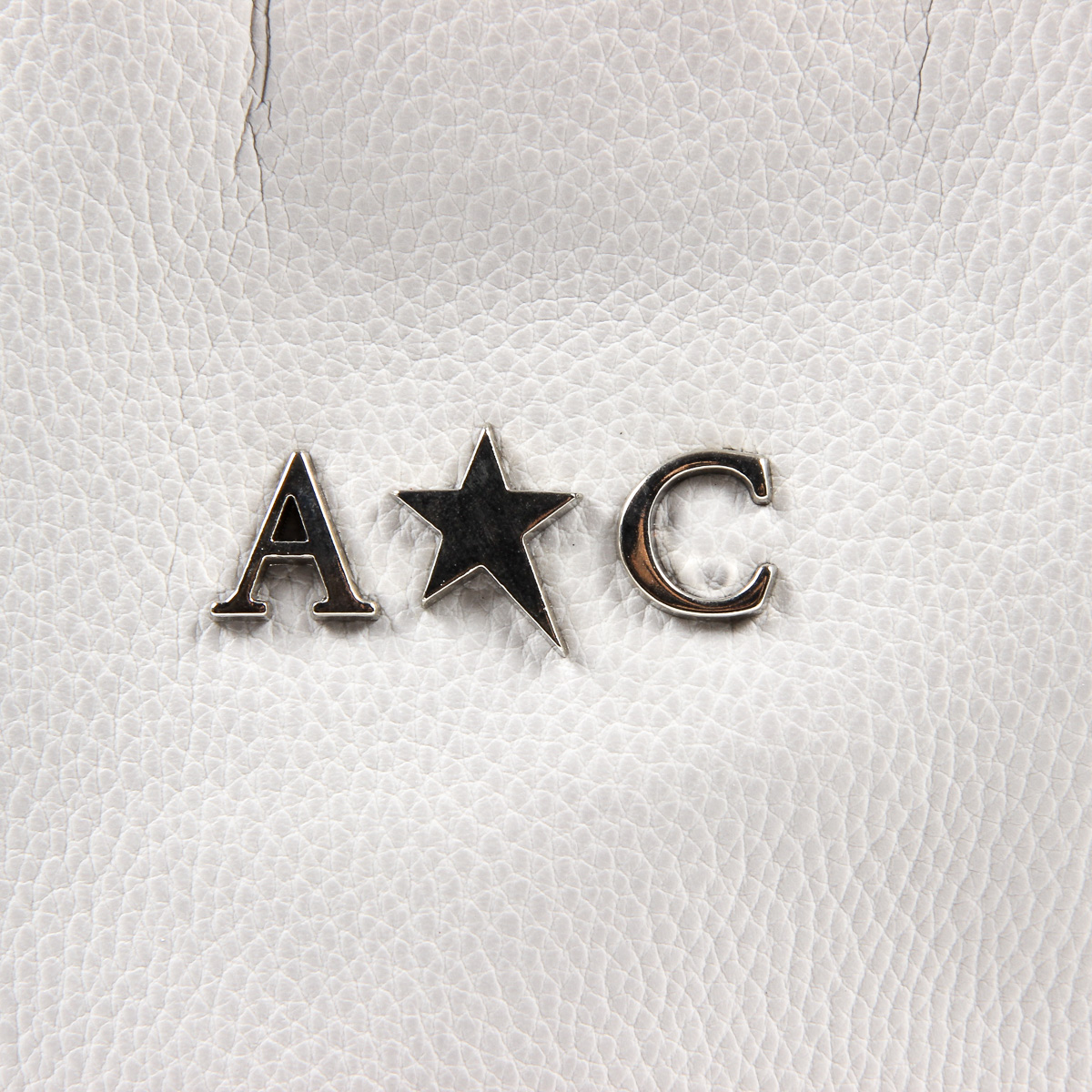 Borsa a mano da donna Andrew Charles grigio chiaro RACHEL