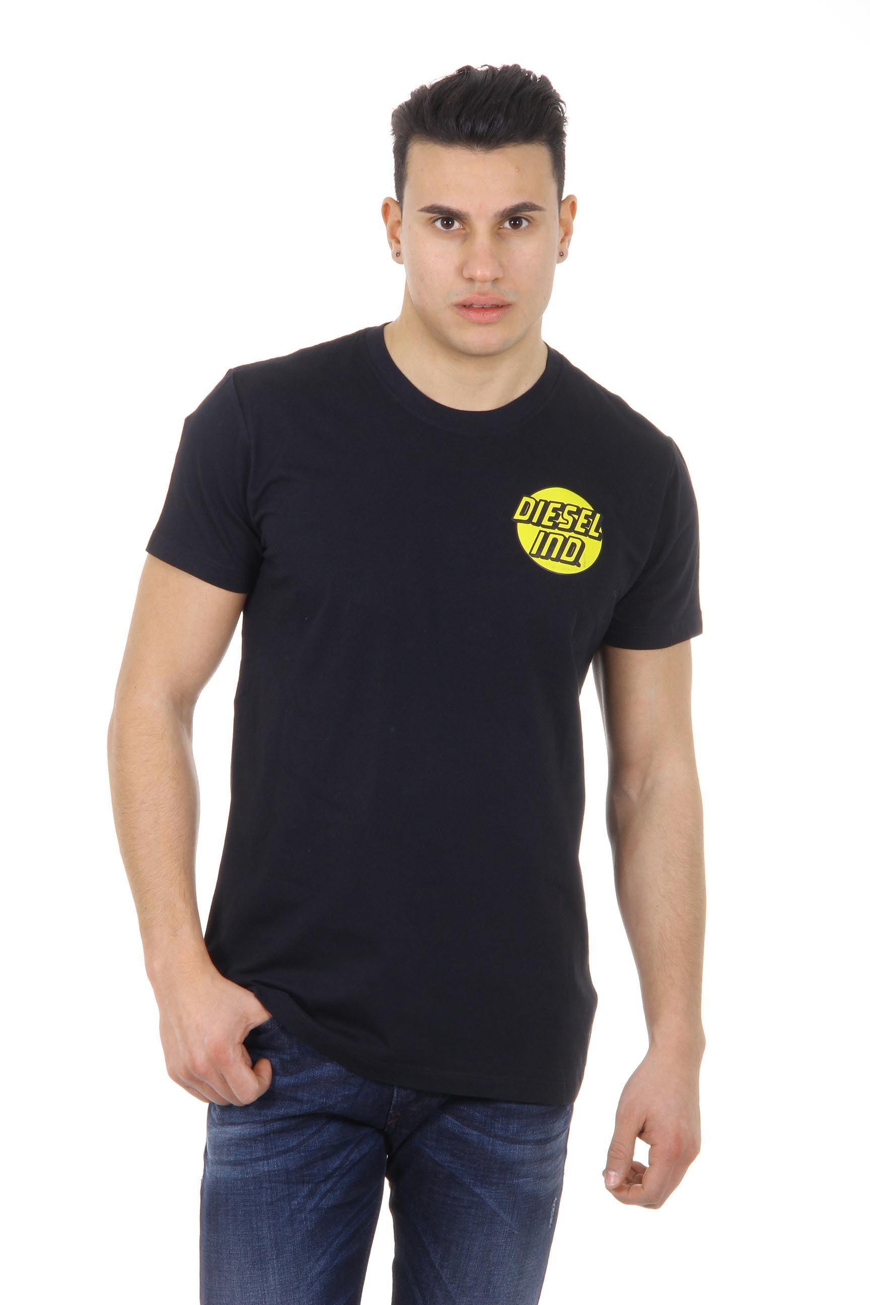 Maglietta da uomo Diesel T-ASTE-IND 00SL85 0091B 900