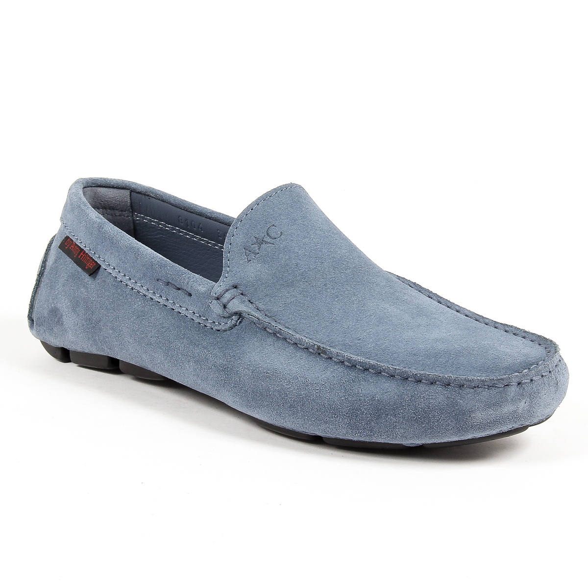 Mocassini da uomo Andrew Charles blu TRON