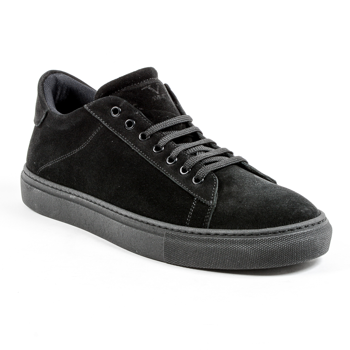 V 1969 Italia Mens Sneaker Nero CREMA