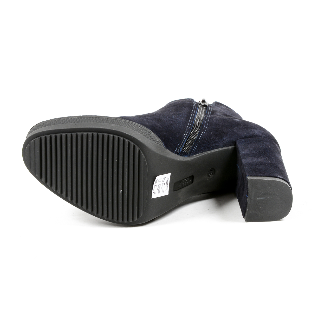 Stivaletti con tacco da donna Andrew Charles Blu SHERYL