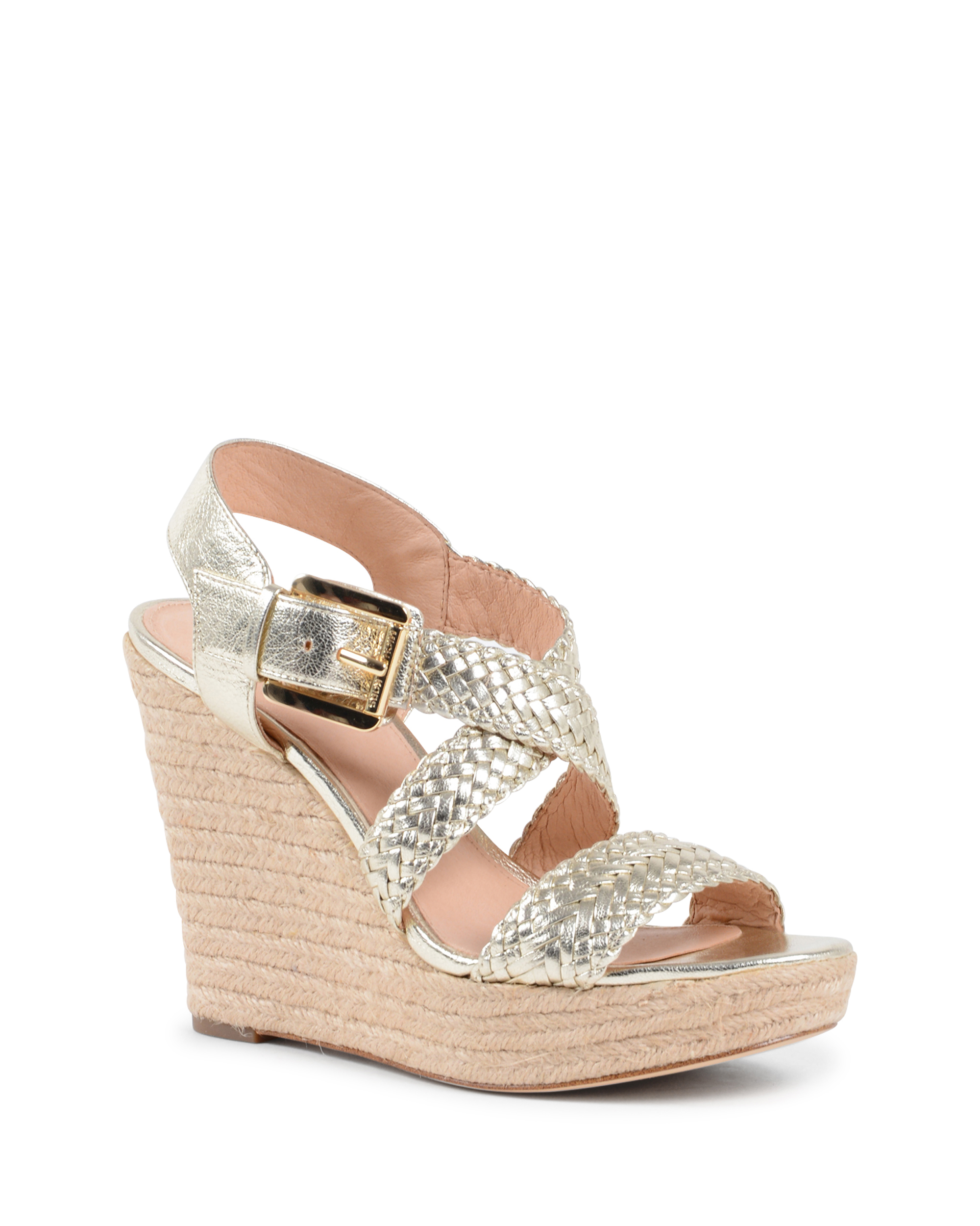 Sandalo con zeppa da donna Michael Kors Oro GIOVANNA