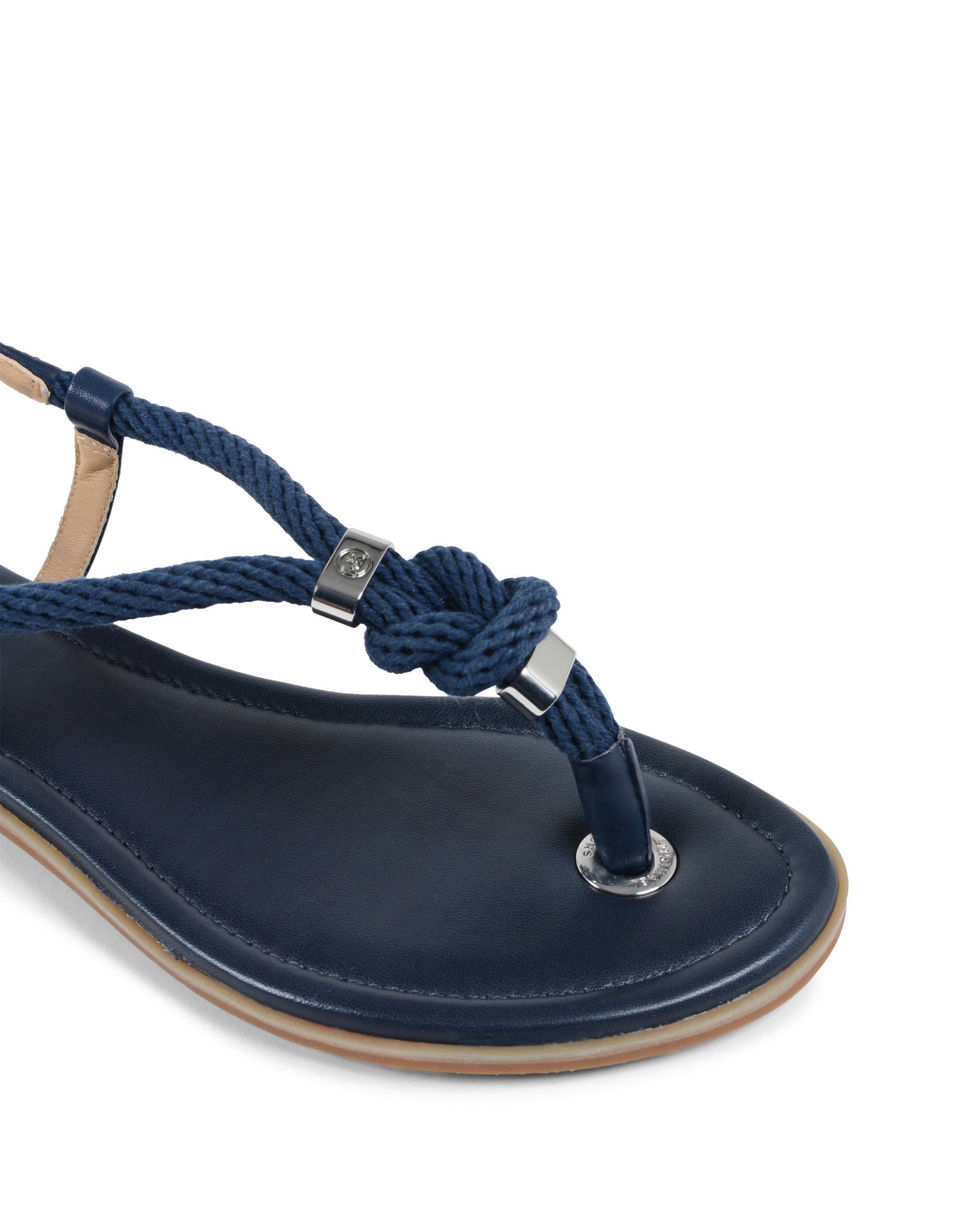 Sandalo con zeppa da donna Michael Kors Blu navy HOLLY