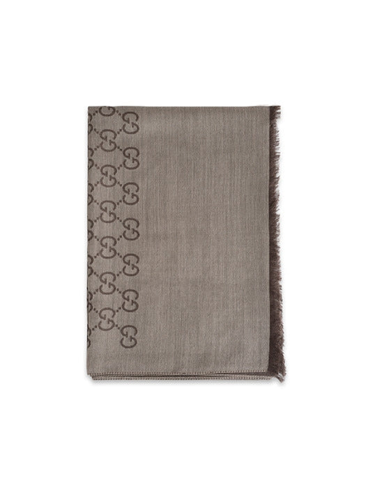 Gucci sciarpa uomo 70x200 marrone