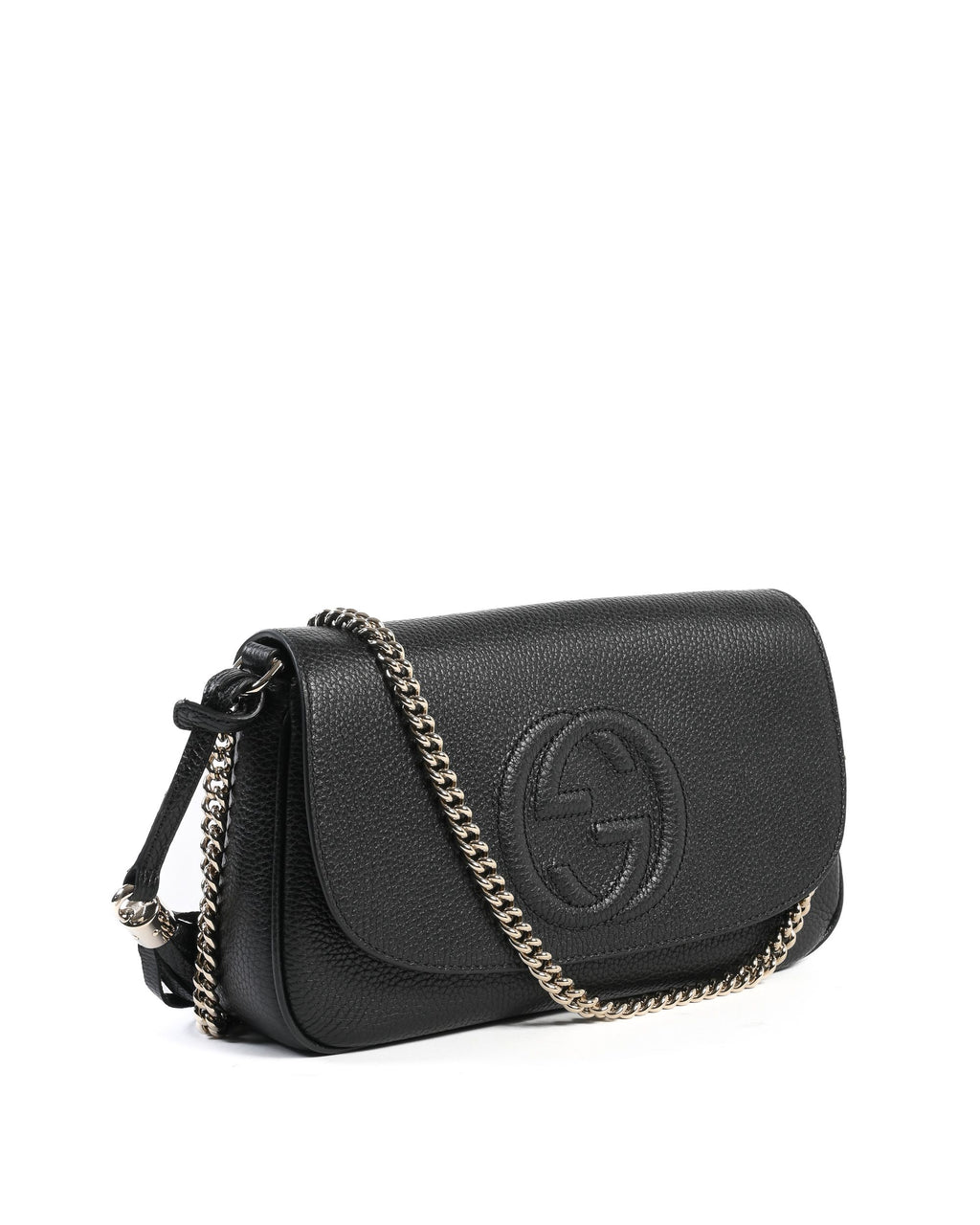 Borsa a tracolla Gucci Soho in morbida pelle 536224 A7M0G 1000