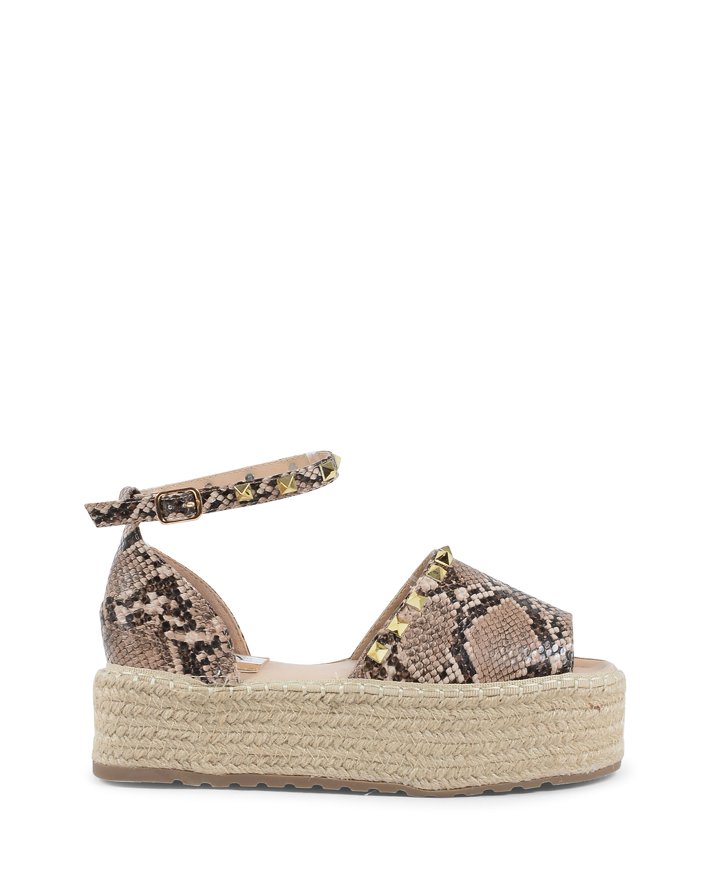 19V69 Italia Sandalo con plateau e espadrillas da donna Multicolore V29 SNAKE