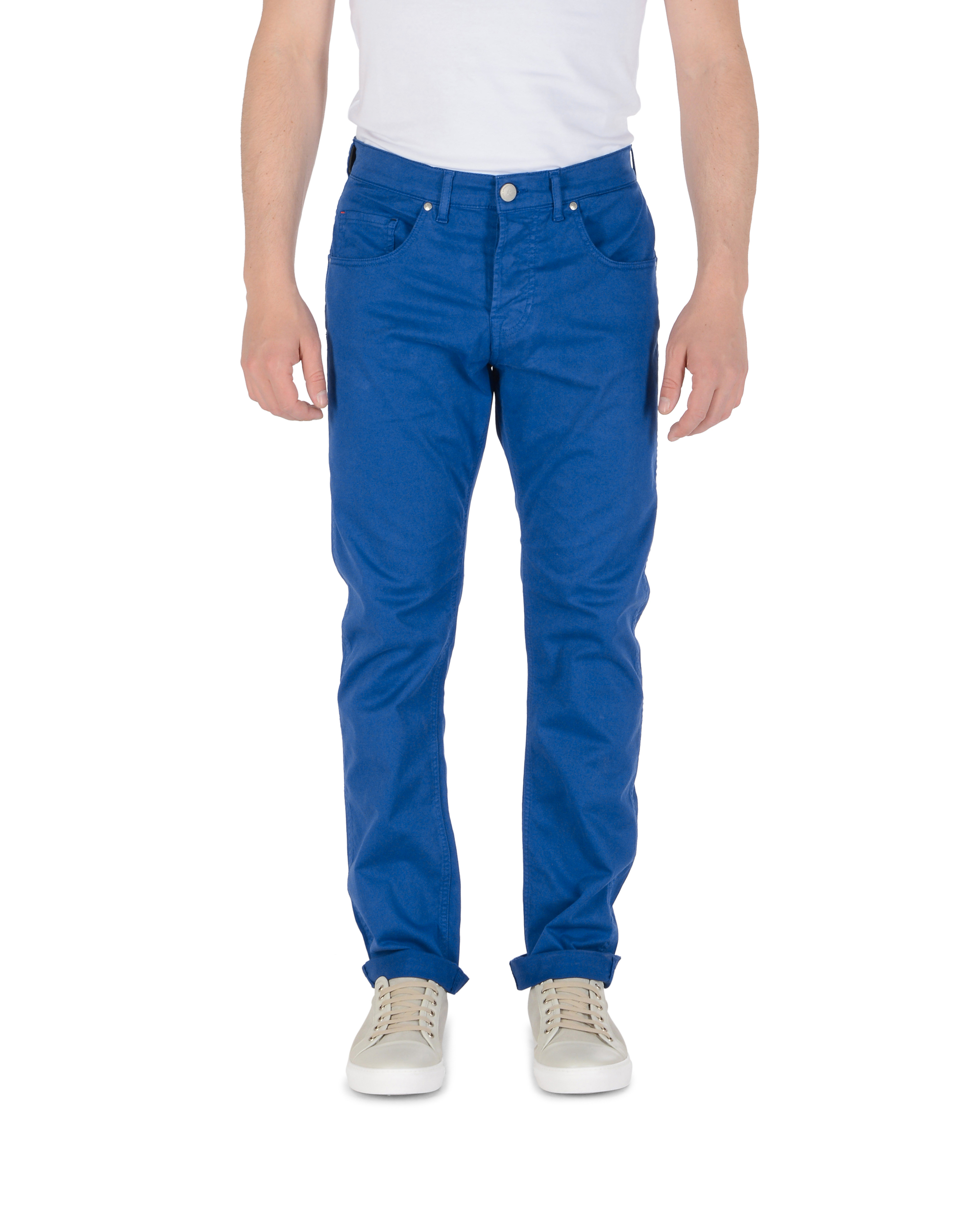 Pantaloni da uomo Andrew Charles Regular Fit FRANK BLUE