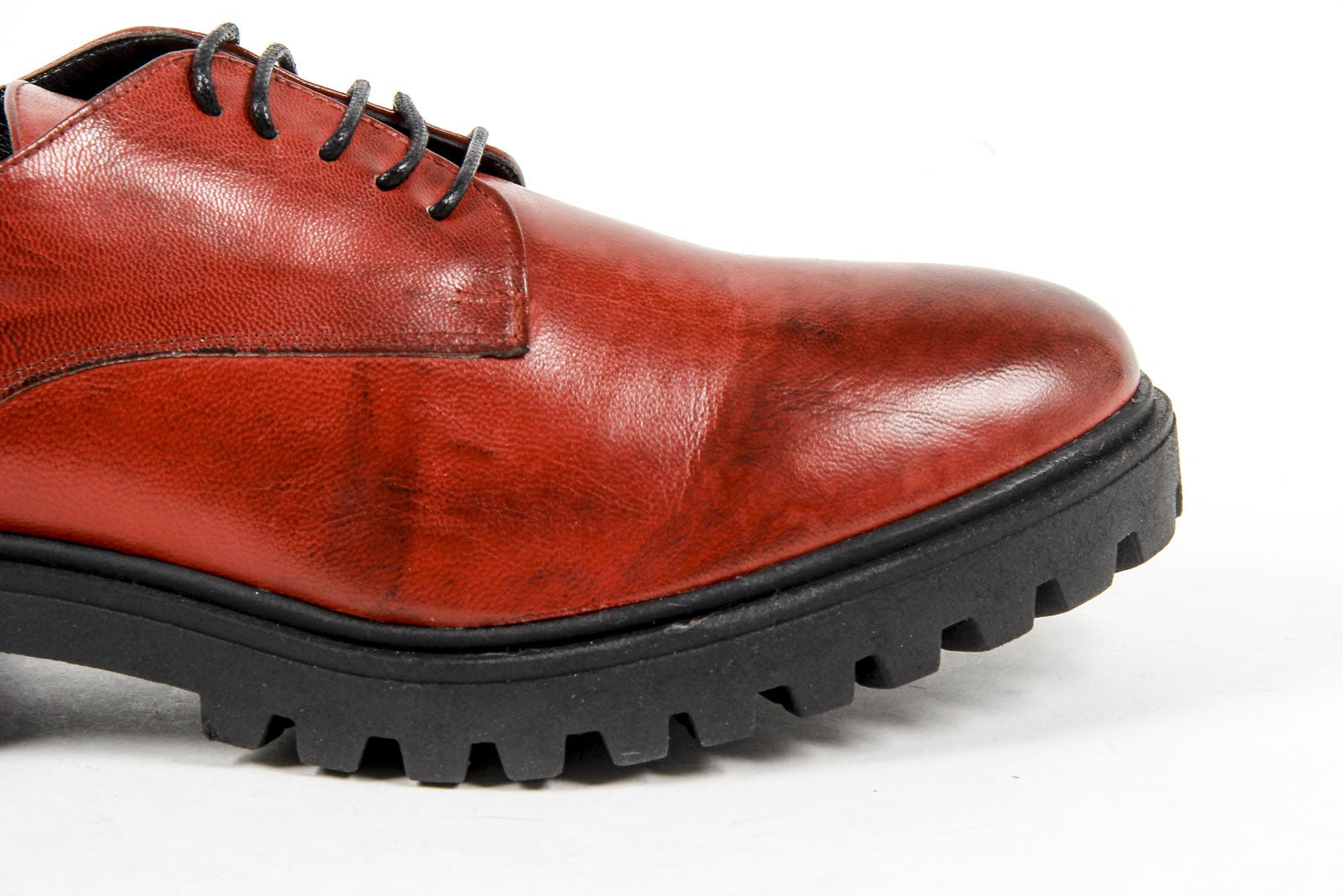 Scarpa stringata da donna V 1969 Italia C01 VITELLO ROSSO