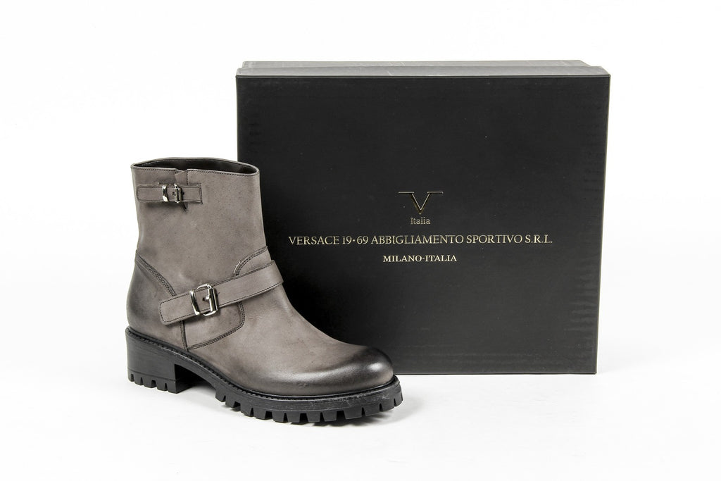 V 1969 Italia Stivaletto corto da donna B1441 NABUK TORTORA