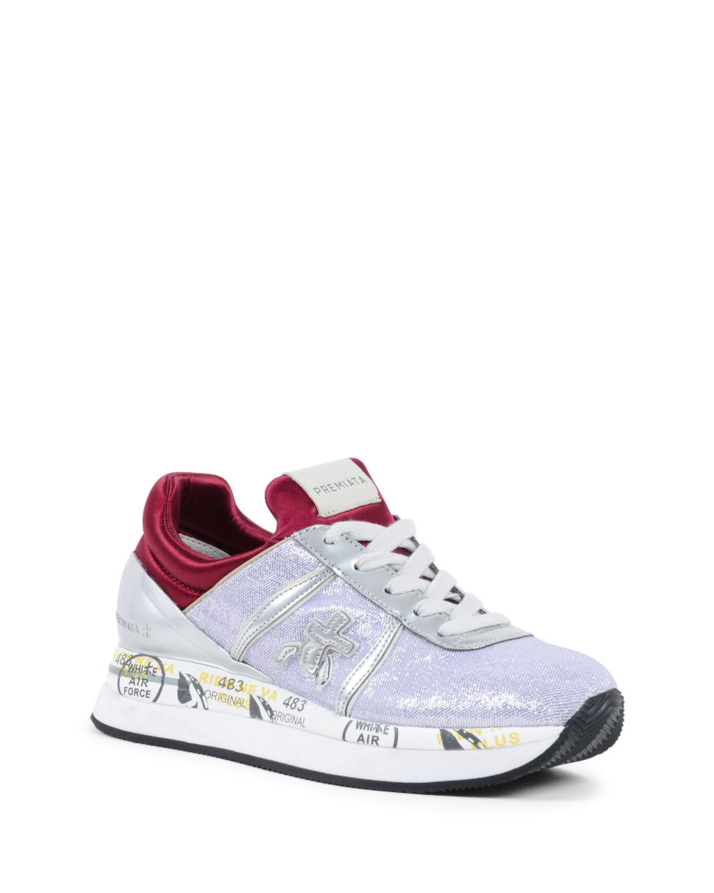 Premiata Sneaker Donna Argento LIZ 3000