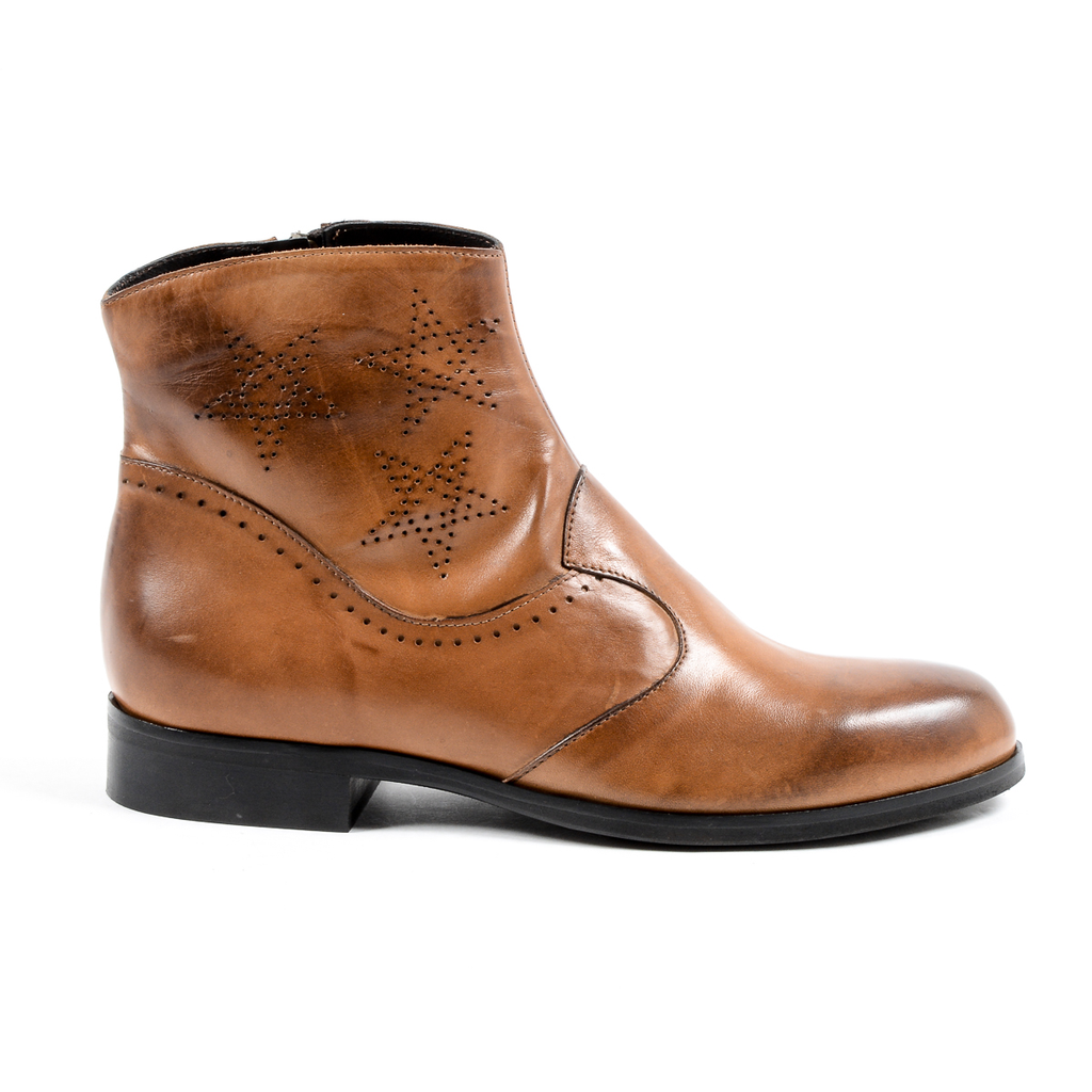 V 1969 Italia Stivaletto da donna marrone COURT