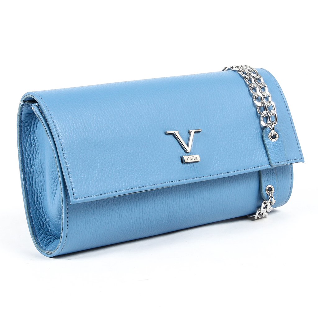 V 1969 Italia Borsa da donna Azzurro ROMA