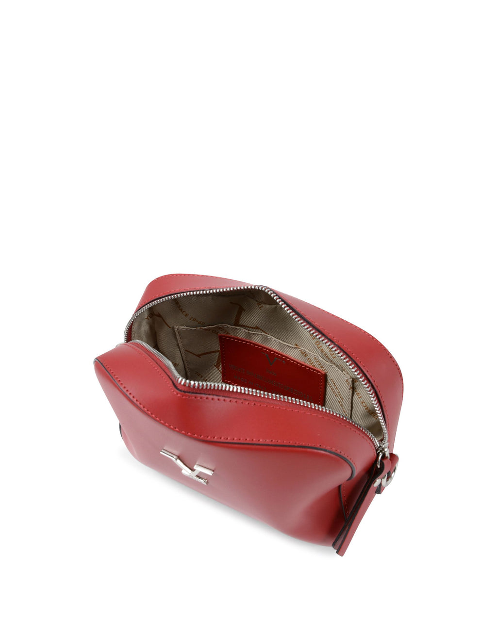 V Italia Borsa per fotocamera da donna rossa V0322 RUGA ROSSO