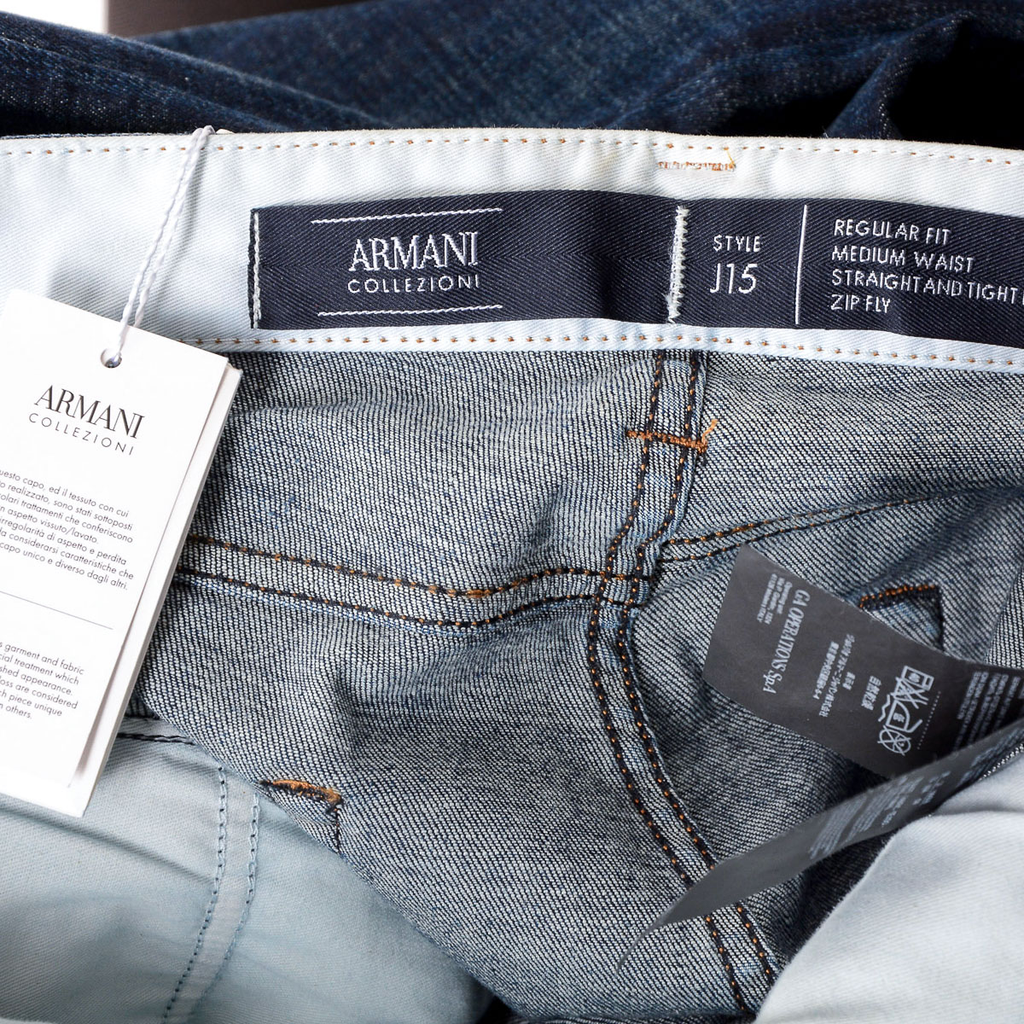Jeans Armani Collezioni Uomo Blu