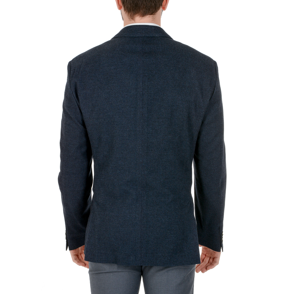 Giacca da uomo Hugo Boss a maniche lunghe blu scuro JANSON