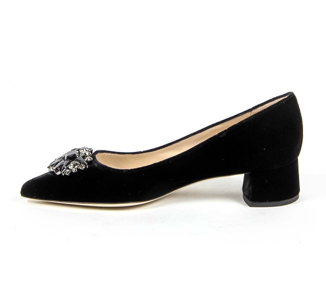 Décolleté da donna V 1969 Italia 3110276 VELLUTO NERO