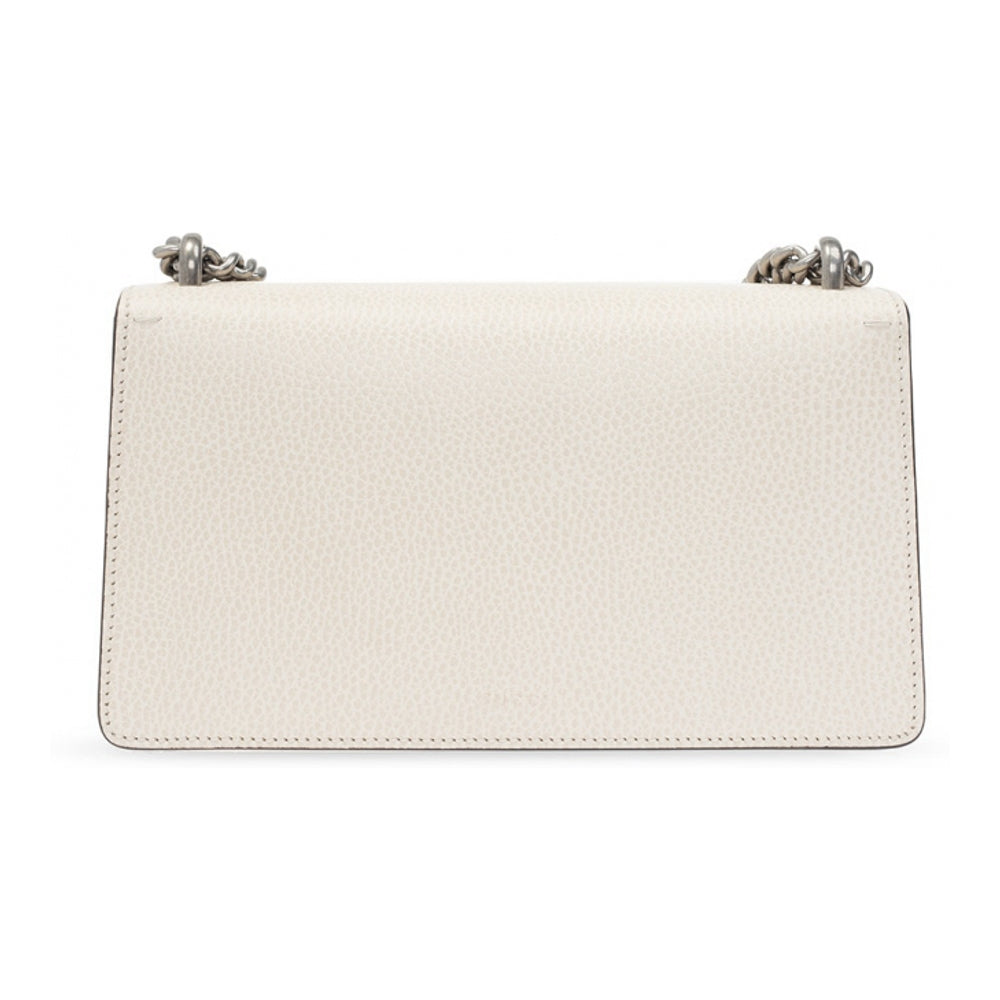 Borsa a tracolla Gucci Dionysus in pelle bianca bianca