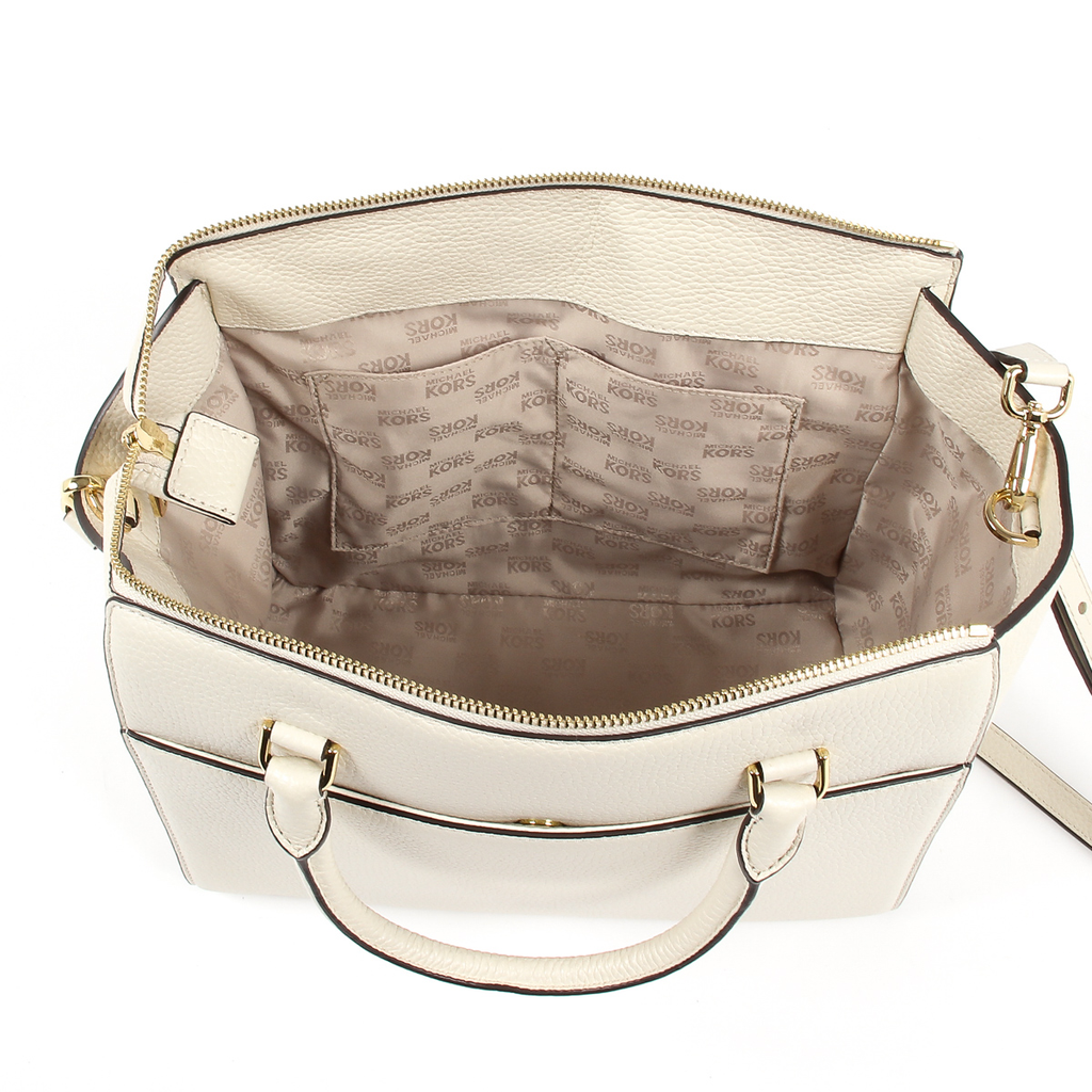 Borsa a mano da donna Michael Kors VANNA 35T7GV3S3L ECRU