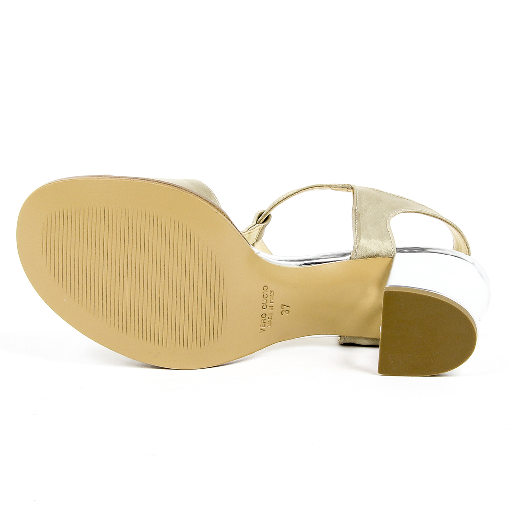 V 1969 Italia Sandalo da donna Taupe IDA