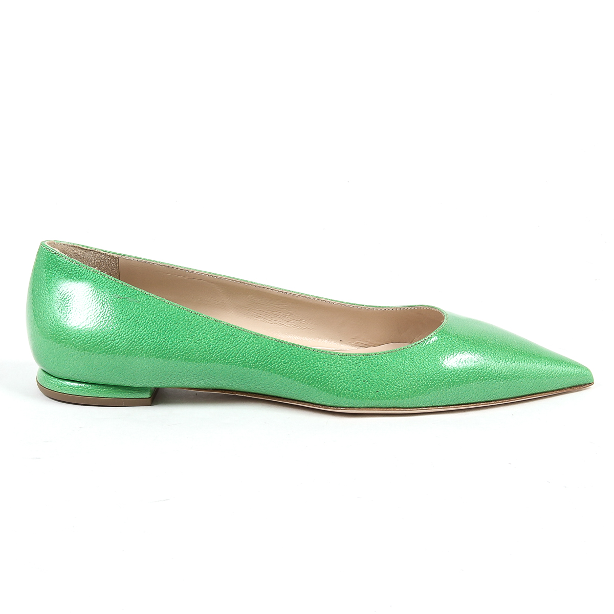 V 1969 Italia Womens Ballerina Green CHIARA