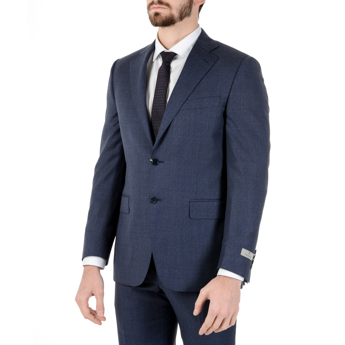 Abito da uomo Canali maniche lunghe blu