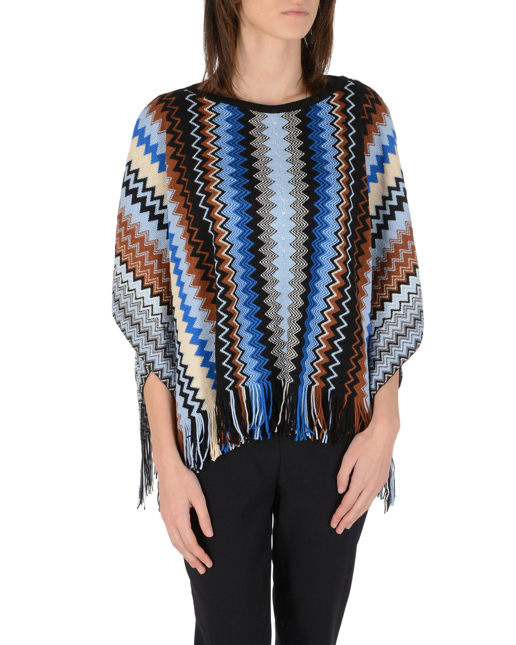 Missoni Donna Poncho Multicolore POB1WMD61060003